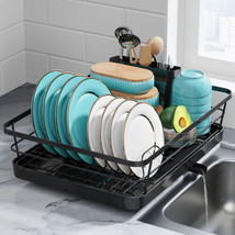 Stainless Steel Dish Rack with Drainboard for Kitchen Counter and Sink - $82.76