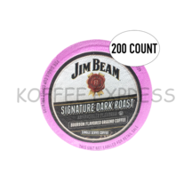 Jim Beam Dark Roast Single Serve Coffee, 200 cups, Keurig 2.0 Compatible - $89.99