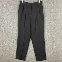Alfred Dunner Trousers Pants Women&#39;s Size 12 Black Made In USA Adults - €12,23 EUR