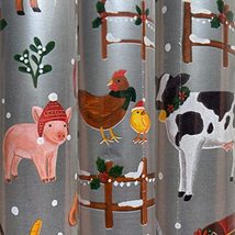 1 Roll Farming Life Christmas Gift wrapping Paper Large 100 sq ft - $34.58