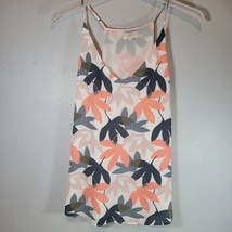 Ann Taylor Loft Womens Shirt Top Large Sleeveless Spaghetti Strap Multicolor - £7.50 GBP