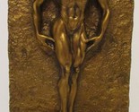 Niels Andersen Bodybuilding Sculpture Bikini Woman Relief Gallery Bronze... - $58.41