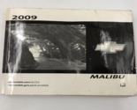 2009 Chevrolet Malibu Owners Manual Handbook OEM L04B44028 - £21.52 GBP