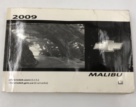 2009 Chevrolet Malibu Owners Manual Handbook OEM L04B44028 - £21.50 GBP