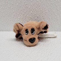 Vintage 1999 Pound Puppies Mini Baby Puppy Plush Brown Spot Miniature Dog 3” - £7.55 GBP