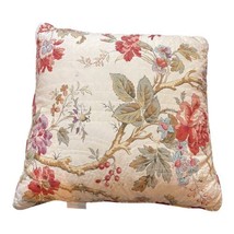 Waverly Charleston Chirp Rose Floral Decorative Throw Accent Pillow 18x1... - £22.05 GBP