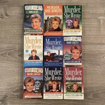 Lot of 9 Murder She Wrote paperback books by Jessicas Fletcher &amp; Donald Bain - £19.50 GBP