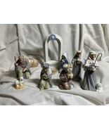 Hallmark Porcelain Miniature Nativity Scene in Excellent Condition-Paste... - £69.84 GBP