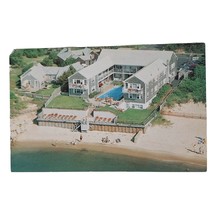 Postcard Cross Rip Resort Motel Dennisport Cape Cod Massachusetts Chrome - $4.88