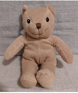 Ikea Blund Teddy Bear Embroidered Sewn Eyes Lovey Nursery Plush Toy - $76.33 CAD