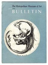 Metropolitan Museum of Art June 1960 Bulletin Curious Toys New York - $11.88