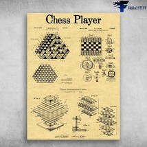 Chess Lover Chess Poster Chess Player Three Dimensional Chess - £12.86 GBP