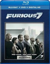 Furious 7 (Blu-ray/DVD, 2015) Free Shipping - £5.45 GBP