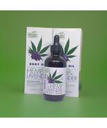 2 X  Natural Therapy 4 Oz Hemp &amp; Lavender Rejuvenates Revive Natural Bod... - $34.90 CAD