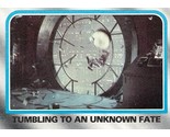 1980 Topps Star Wars #222 Tumbling To An Unknown Fate Luke Skywalker - $0.89