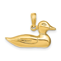 14k Mallard Charm K5339 - $290.56