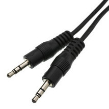 [Pack of 2] 3.5mm Stereo Cable, 3.5mm Male, 50 foot - £21.59 GBP