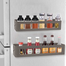 2 Pack Spice Rack, Strong Magnetic Spice Rack, Magnetic Seasoning Rack For Refri - £22.28 GBP