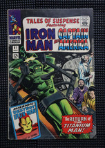 1966 Tales of Suspense 81 Marvel Comics 9/66:Captain America, 12¢ Iron Man cover - £21.39 GBP
