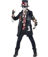 NEW Voodoo Dude Costume Mens SZ Large Halloween Missing Hat &amp; Hat Band - $470.22 MXN