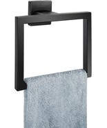 Matte Black Towel Ring,Square Hand Towel Holder,Towel Hanger, Bathroom, ... - $709.35 MXN