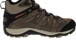 Merrell men&#39;s alverstone 2 mid waterproof hiking boots in BOULDER/BRINDLE - - $91.08