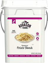 Augason Farms Potato Shreds Large 7lb Bucket Bulk Emergency Food Storage,25 Year - £78.21 GBP