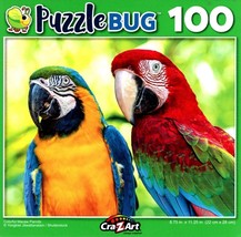 Colorful Macaw Parrot - 100 Pieces Jigsaw Puzzle - $12.86
