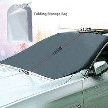 Car Sunshade Cover Window Protection Auto Windshield Shade Sun Shield Magnetic - £14.72 GBP