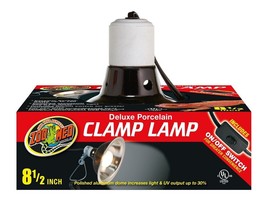 Zoo Med Deluxe Porcelain Clamp Lamp for Reptiles - 150 watt - £29.66 GBP