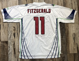 Larry Fitzgerald #11 Arizona Cardinals Super Bowl XLIII Reebok Jersey Size XL - £47.70 GBP