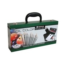 Royal &amp; Langnickel Oil Painting Wooden Box Brush Set  - $69.00