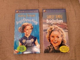 Sing &amp; Dance Along&amp;Bright Eyes VHS VCR Video Tape New Shirley Temple - £5.31 GBP