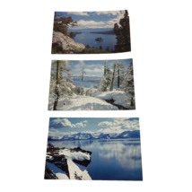 1970 Lake Tahoe California Emerald Bay Cave Rock Summer and Winter Time lot - £6.22 GBP