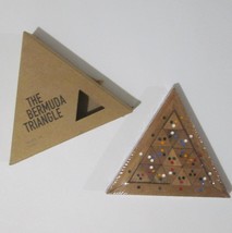 The Bermuda Triangle Pyramid Wood Puzzle Brain Teaser Siam Mandalay 2014 - £14.06 GBP
