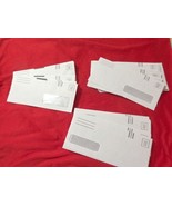 10, 15 White Security Envelopes With Window You Pick - $3.70+