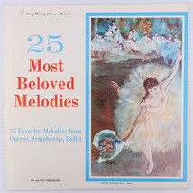 Various – 25 Most Beloved Melodies - 1968 12&quot; LP Vinyl Record All Disc BMN - £11.21 GBP