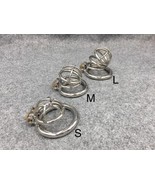 Male Chastity Device Stainless Steel Metal Cock Cage 3 Lengthes Optional - $40.00+