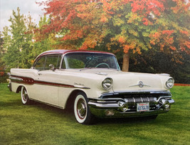 1957 Pontiac Star Chief Sedan Antique Classic Car Fridge Magnet 3.5&#39;&#39;x2.75&#39;&#39; NEW - £2.84 GBP