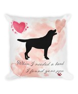 Labrador Retriever Dog Pillow,  Custom Dog Pillow, Personalized Pet Pillow,  Hom - £32.14 GBP