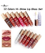 Italia Deluxe Thirsty Pout Hi Shine Lip Gloss 12 Color Set - £15.79 GBP