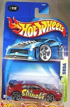 2003 Hot Wheels #112 Sega Series 3/5 LOTUS ESPRIT Red w/Chrome PR5 Spoke... - $7.50