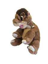 Vintage The Land Before Time Little Foot Gund 18&quot; Stuffed Plush Dinosaur 1988 - £29.56 GBP