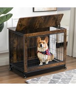 Dog Crate Furniture, 23.6 L Dog Crates For Small Dogs, Small Dog Crate W... - £86.35 GBP