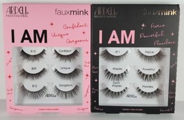 ARDELL Professional I AM Fauxmink Eyelashes 2 Sets NIB - $13.95