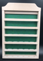 36 Golf Ball Wall Hanging Wood Display Case 13.5&quot; x 19.5&quot; -- 3.5 Lbs. - $18.69