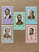 Jamaica - 1970 - National Heros Of Independence - Set Of 5 - Scott#297-301 - $1.10