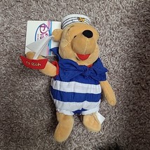 Disney Store Winnie the Pooh Sailor Nautical Beanbag Plush Toy NWT NOS - $4.50