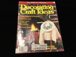 Decorating &amp; Craft Ideas Magazine December 1983 CookieTree, Treetop Angel - £7.82 GBP