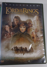 The lord of the rings the fellowship of the ring DVD fullscreen rated PG-13 good - £3.05 GBP